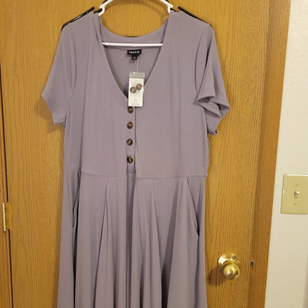 Torrid Button up dress